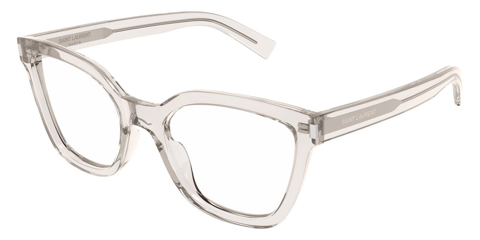 Saint Laurent® 748 SL 748 004 54 - Beige Eyeglasses