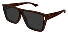 Saint Laurent® 756 SL 756 002 64 - Havana / Gray Sunglasses