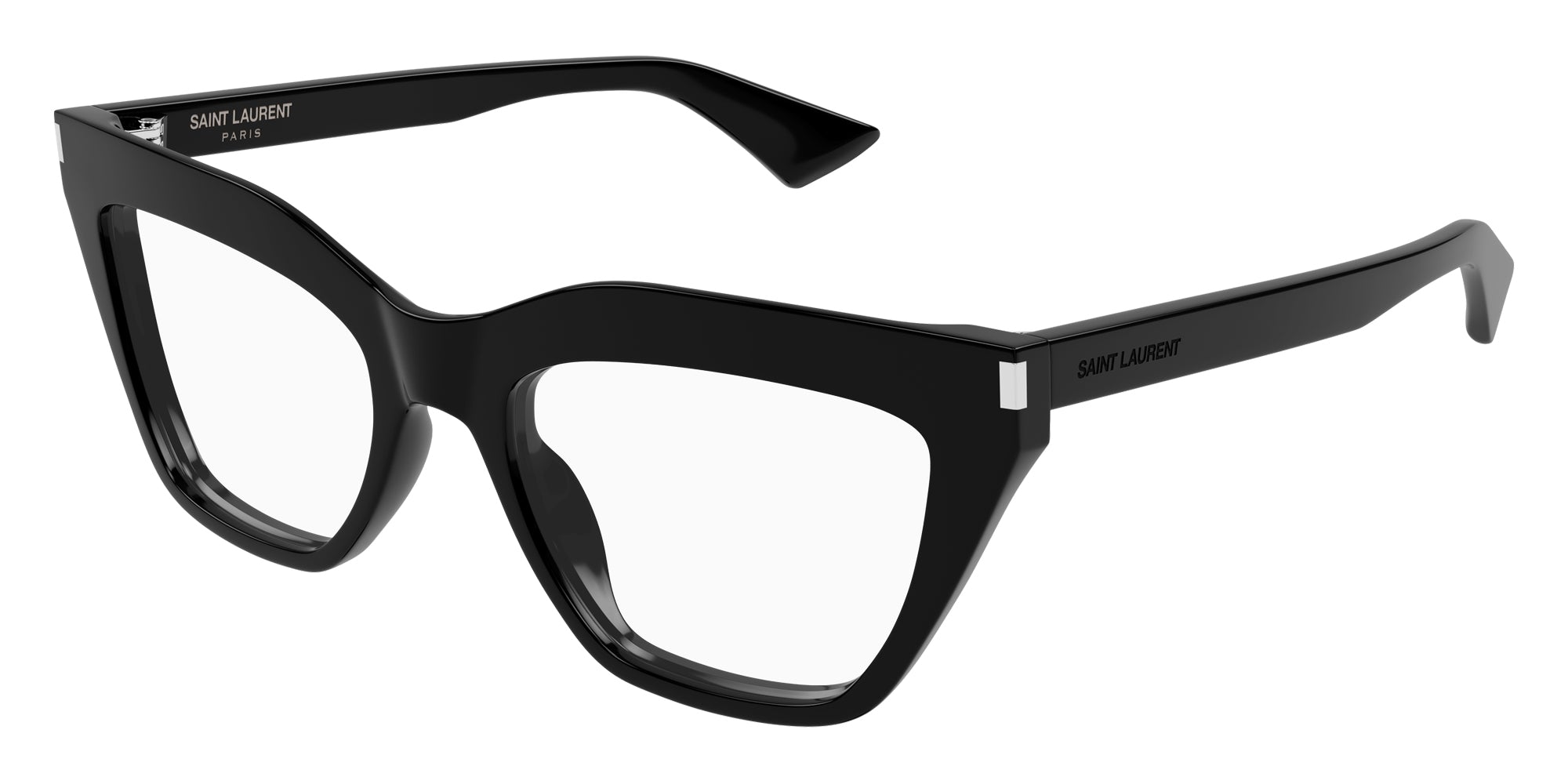 Saint Laurent® 760 SL 760 001 54 - Black / Transparent AR Eyeglasses