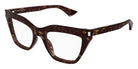 Saint Laurent® 760 SL 760 002 54 - Havana / Transparent AR Eyeglasses