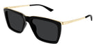 Saint Laurent® 765 SL 765 001 56 - Black/Gold / Black Sunglasses