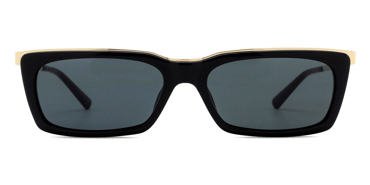 Saint Laurent® 766 SL 766 001 57 - Black/Gold / Black Sunglasses