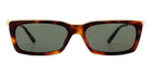 Saint Laurent® 766 SL 766 004 57 - Havana/Gold / Gray Sunglasses