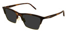 Saint Laurent® 767 SL 767 004 55 - Havana / Gray Sunglasses