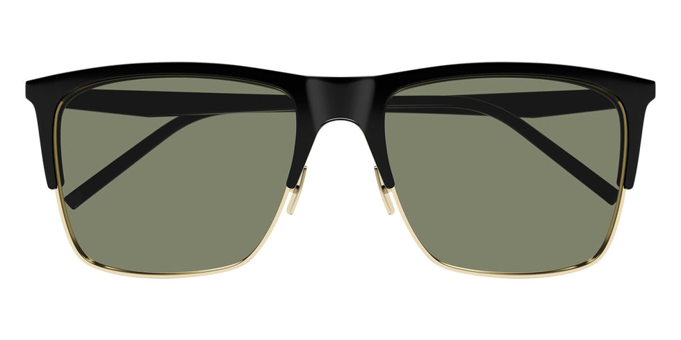 Saint Laurent® 768 SL 768 001 57 - Black / Green Sunglasses