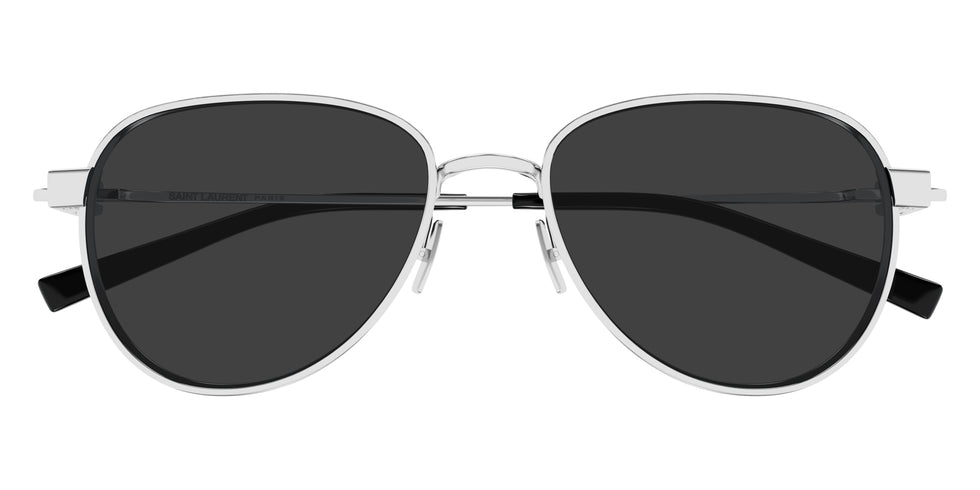 Saint Laurent® 772 SL 772 002 53 - Silver / Gray Sunglasses