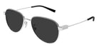 Saint Laurent® 772 SL 772 002 53 - Silver / Gray Sunglasses