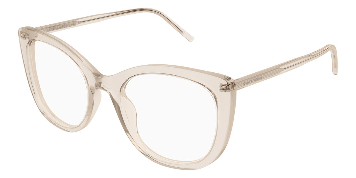 Saint Laurent® 778 SL 778 004 55 - Beige Eyeglasses