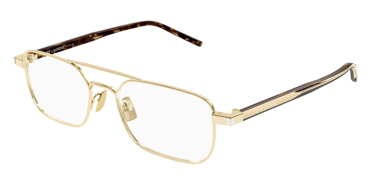 Saint Laurent® 780 SL 780 002 52 - Gold/Crystal Eyeglasses
