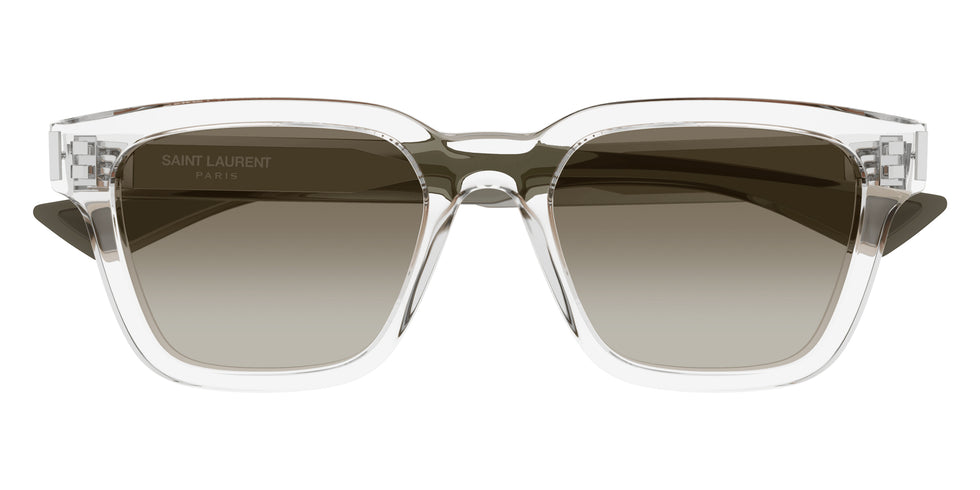 Saint Laurent® 790 SL 790 005 53 - Crystal / Green Gradient Sunglasses
