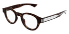 Saint Laurent® 792 SL 792 002 46 - Havana/Crystal / Transparent AR Eyeglasses