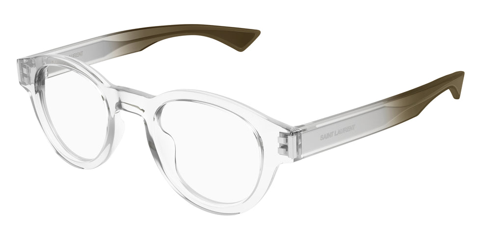 Saint Laurent® 792 SL 792 003 46 - Crystal / Transparent AR Eyeglasses