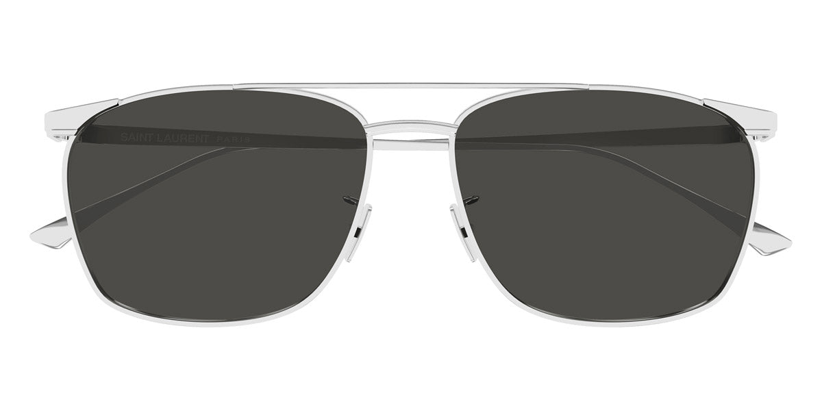Saint Laurent® 796 VINCENT SL 796 VINCENT 002 57 - Silver / Gray Sunglasses
