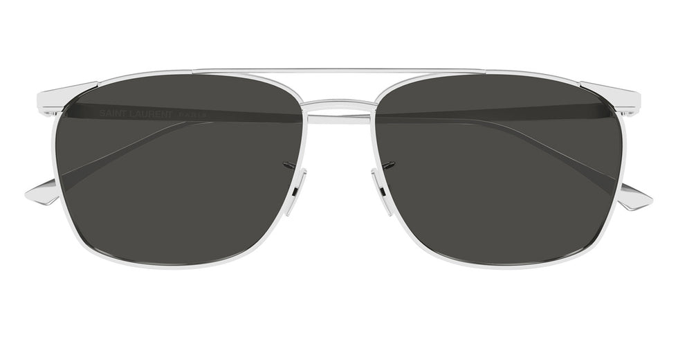 Saint Laurent® 796 VINCENT SL 796 VINCENT 002 57 - Silver / Gray Sunglasses