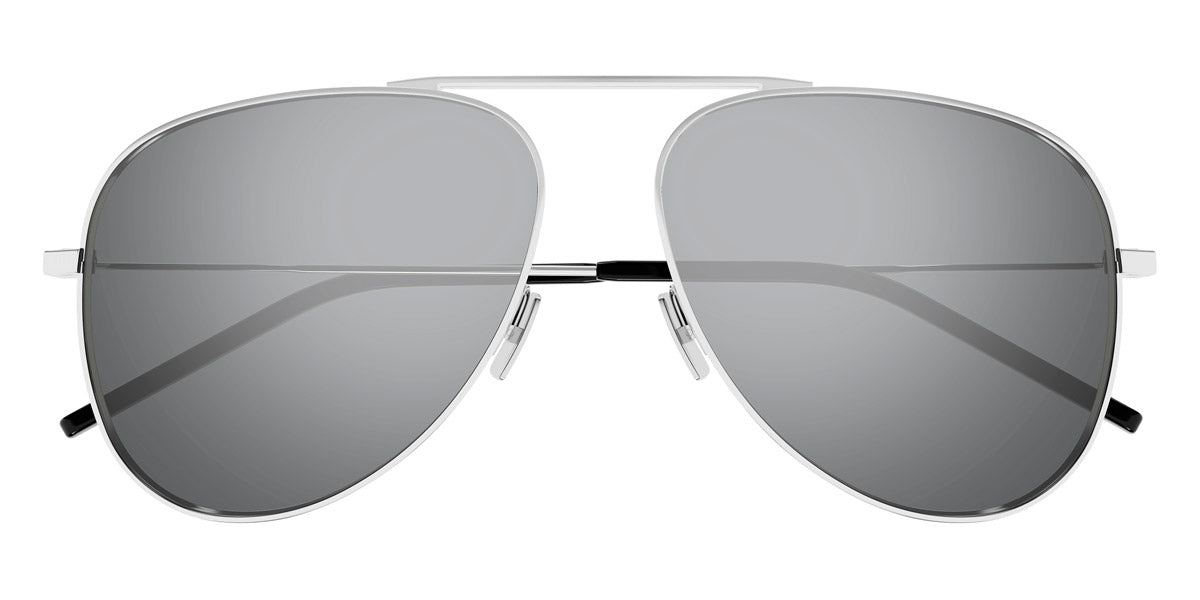Saint Laurent® 800 SL 800 003 59 - Silver / Silver Mirrored Sunglasses