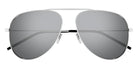 Saint Laurent® 800 SL 800 003 59 - Silver / Silver Mirrored Sunglasses