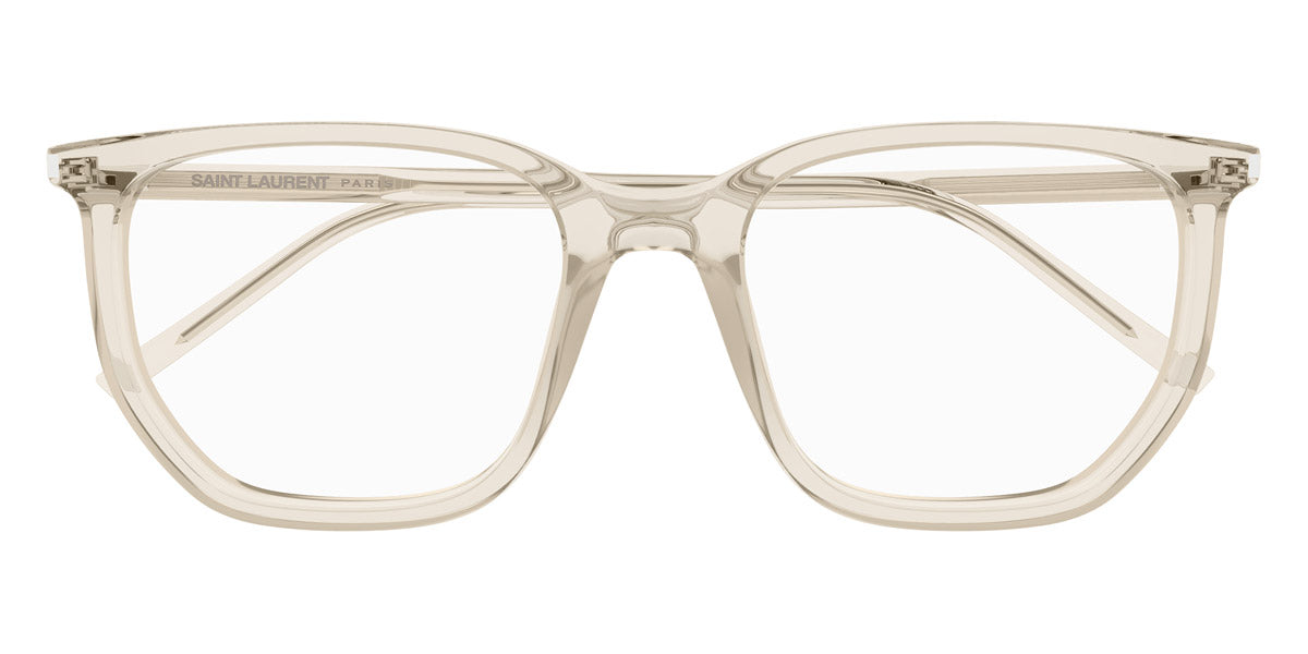 Saint Laurent® 802 SL 802 004 55 - Beige Eyeglasses