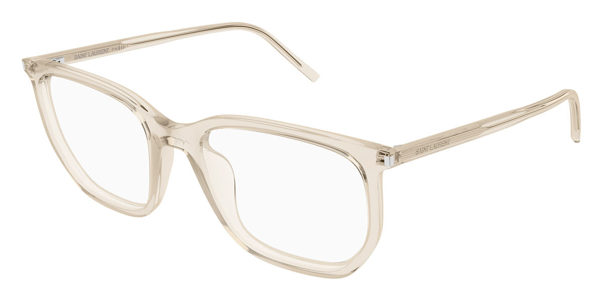 Saint Laurent® 802 SL 802 004 55 - Beige Eyeglasses
