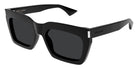 Saint Laurent® 810 SL 810 001 55 - Black / Black Sunglasses