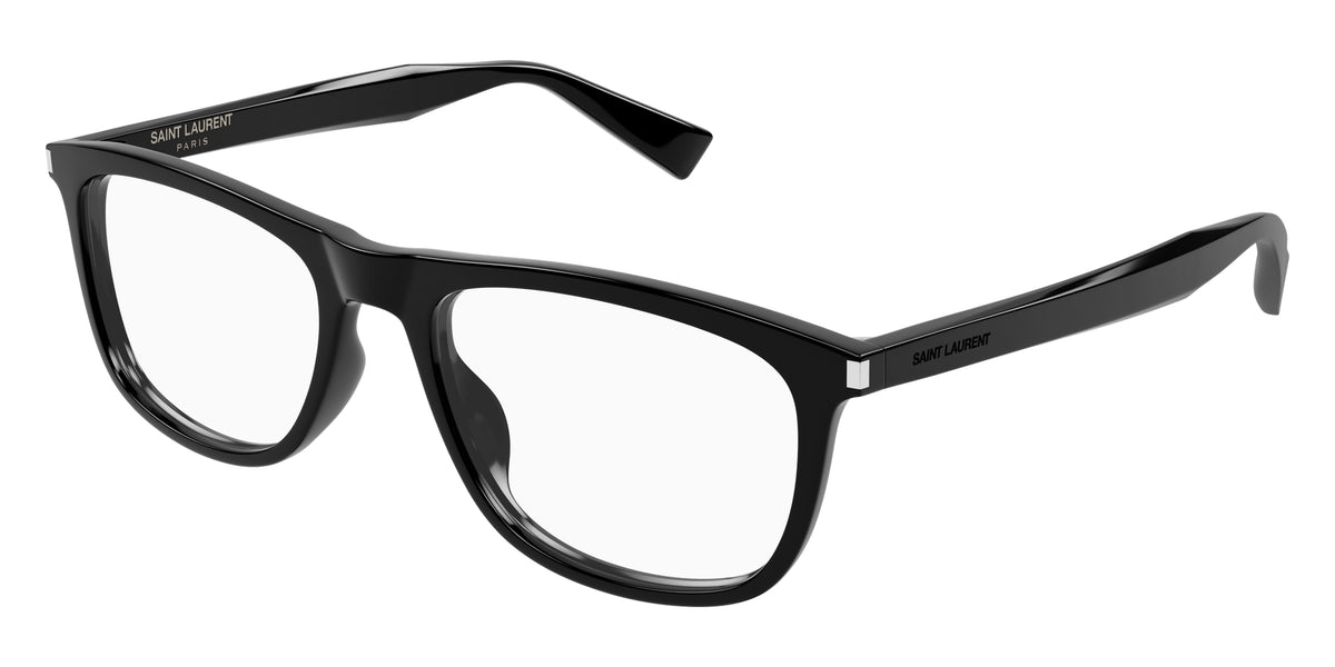 Saint Laurent® 812 SL 812 005 58 - Black / Transparent AR Eyeglasses