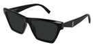 Saint Laurent® M103 SL M103 005 58 - Black / Black Sunglasses
