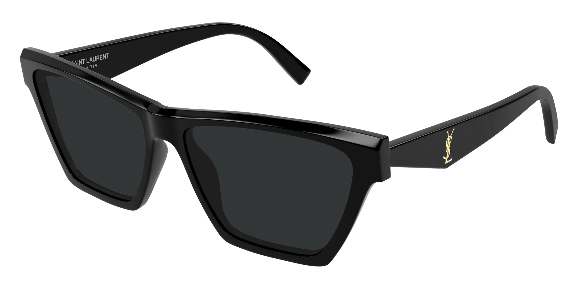 Saint Laurent® M103 SL M103 005 58 - Black / Black Sunglasses