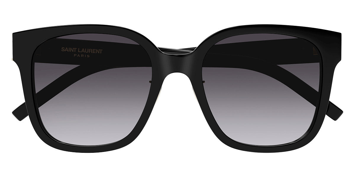 Saint Laurent® M105/F SL M105/F 002 55 - Black / Gray Gradient Sunglasses