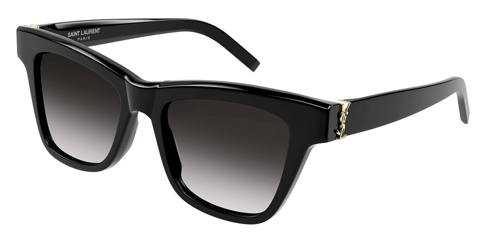 Saint Laurent® M106 SL M106 002 52 - Black / Gray Gradient Sunglasses