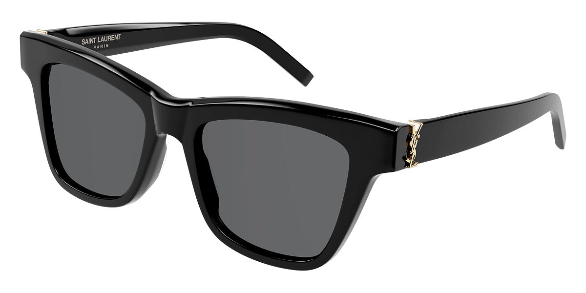 Saint Laurent® M106 SL M106 005 52 - Black / Gray Polarized Sunglasses
