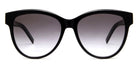 Saint Laurent® M107 SL M107 002 55 - Black / Gray Gradient Sunglasses