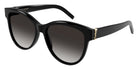 Saint Laurent® M107 SL M107 002 55 - Black / Gray Gradient Sunglasses
