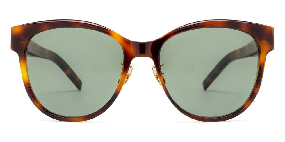 Saint Laurent® M107/K SL M107/K 003 56 - Havana / Green Sunglasses