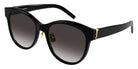 Saint Laurent® M107/K SL M107/K 004 56 - Black / Gray AR Polarized Sunglasses