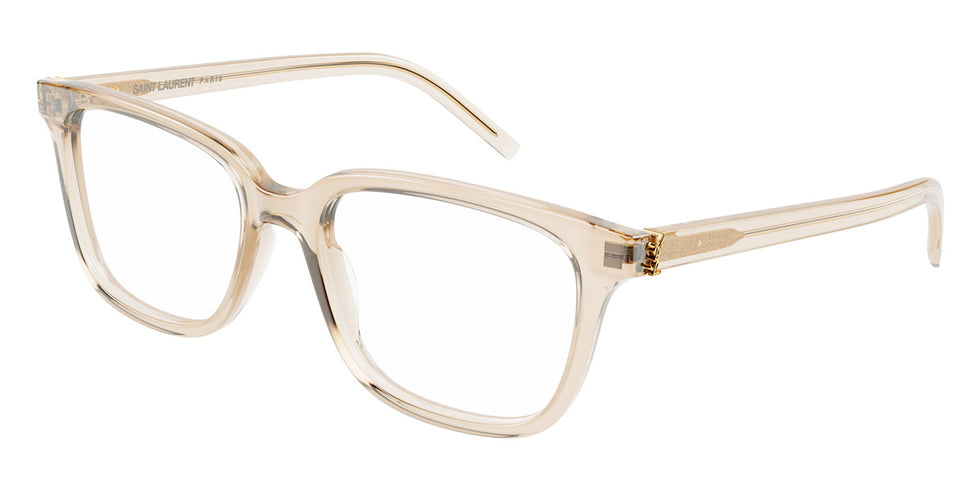 Saint Laurent® M110 SL M110 007 53 - Nude / Transparent AR Eyeglasses