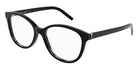 Saint Laurent® M112 SL M112 001 54 - Black / Transparent AR Eyeglasses