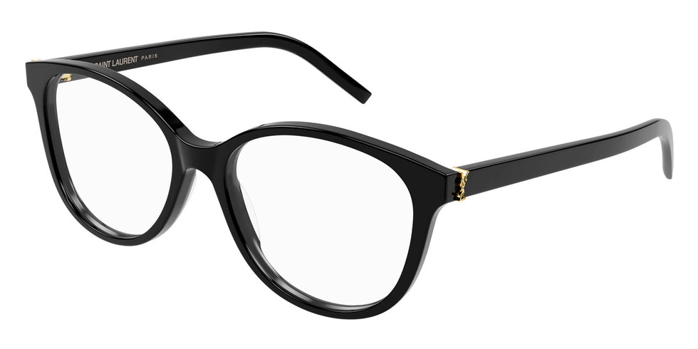 Saint Laurent® M112 SL M112 001 54 - Black / Transparent AR Eyeglasses