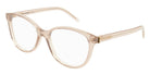 Saint Laurent® M112 SL M112 003 54 - Nude / Transparent AR Eyeglasses