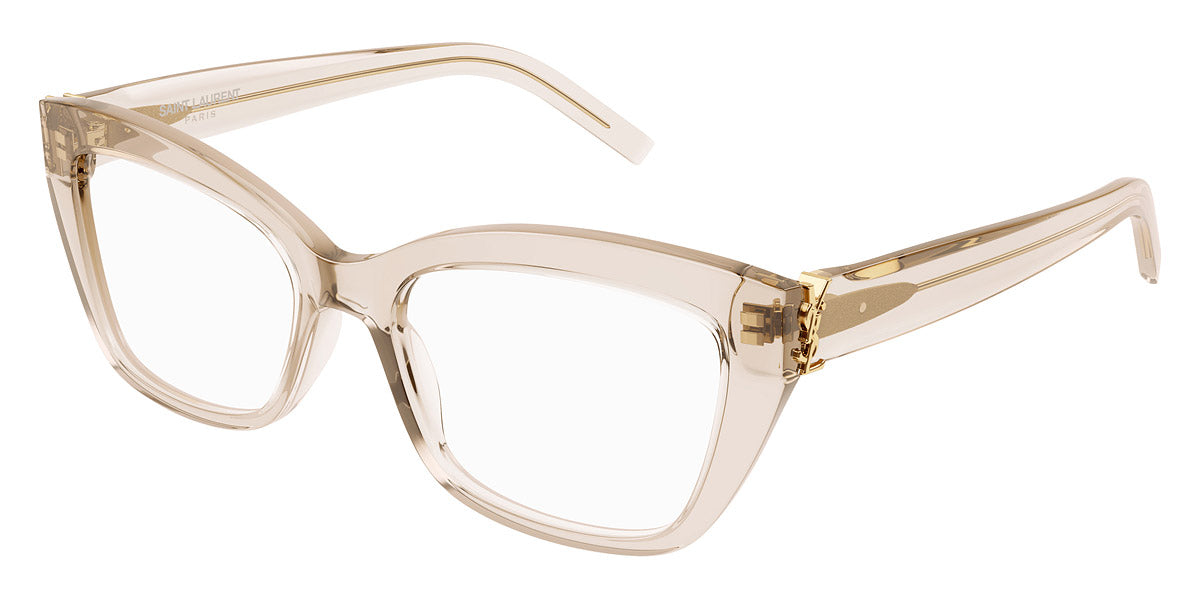 Saint Laurent® M117 SL M117 004 53 - Nude Eyeglasses