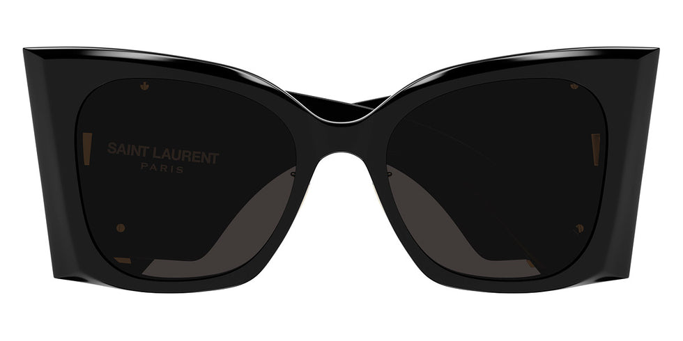 Saint Laurent® SL M119/F BLAZE SL SL M119/F BLAZE 001 53 - Black / Black Sunglasses