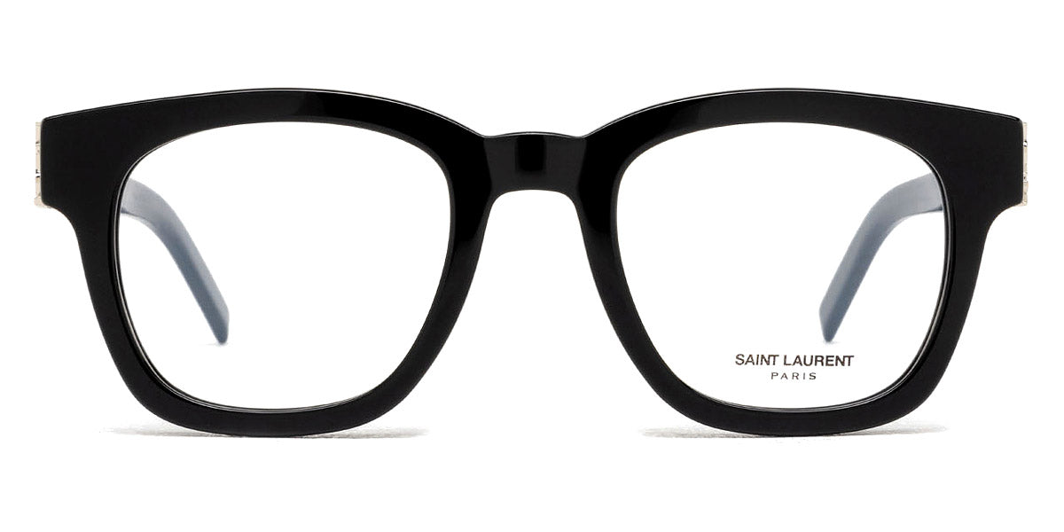 Saint Laurent® M124 OPT SL M124 OPT 001 49 - Black / Transparent AR Eyeglasses