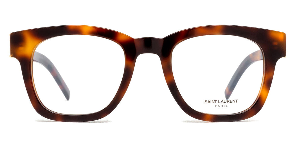 Saint Laurent® M124 OPT SL M124 OPT 002 49 - Havana / Transparent AR Eyeglasses