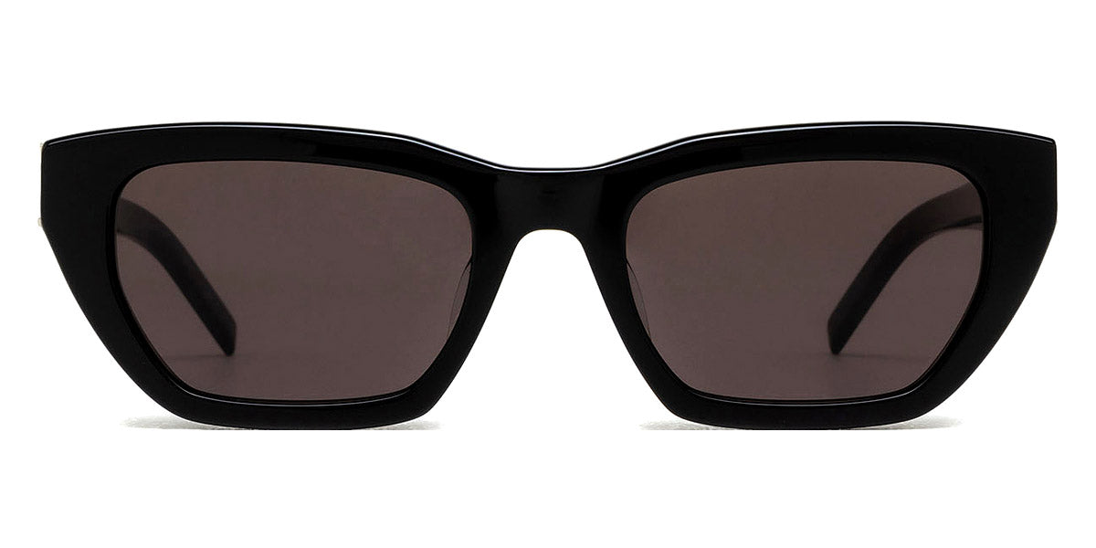 Saint Laurent® M127/F SL M127/F 001 53 - Black / Black Sunglasses