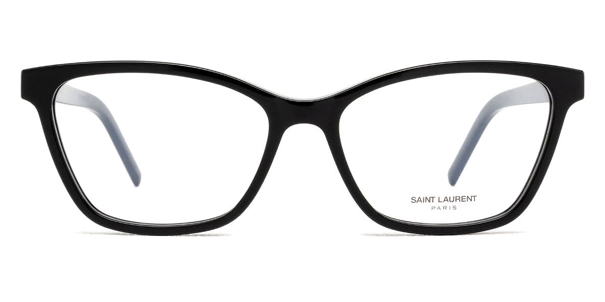 Saint Laurent® M128 SL M128 001 53 - Black / Transparent AR Eyeglasses