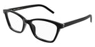 Saint Laurent® M128 SL M128 005 56 - Black / Transparent AR Eyeglasses
