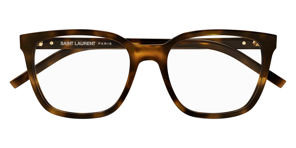 Saint Laurent® M129 SL M129 003 54 - Havana / Transparent AR Eyeglasses