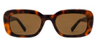 Saint Laurent® M130 SL M130 004 53 - Havana / Brown Sunglasses
