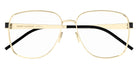 Saint Laurent® M134 SL M134 003 57 - Gold / Transparent AR Eyeglasses