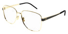 Saint Laurent® M134 SL M134 003 57 - Gold / Transparent AR Eyeglasses