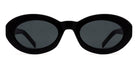 Saint Laurent® M136 SL M136 001 52 - Black / Black Sunglasses
