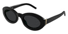 Saint Laurent® M136 SL M136 001 52 - Black / Black Sunglasses